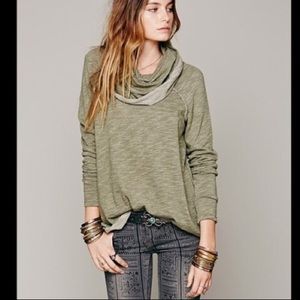 Free People Beach Cocoon Cowl Pullover